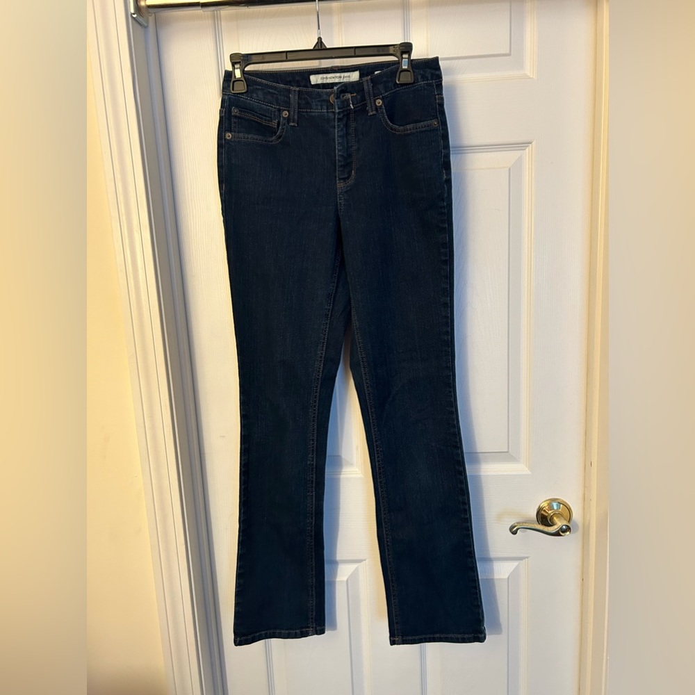 Jones New York Jeans  high rise Blue Skinny Stretch Womens Size 4 nwot